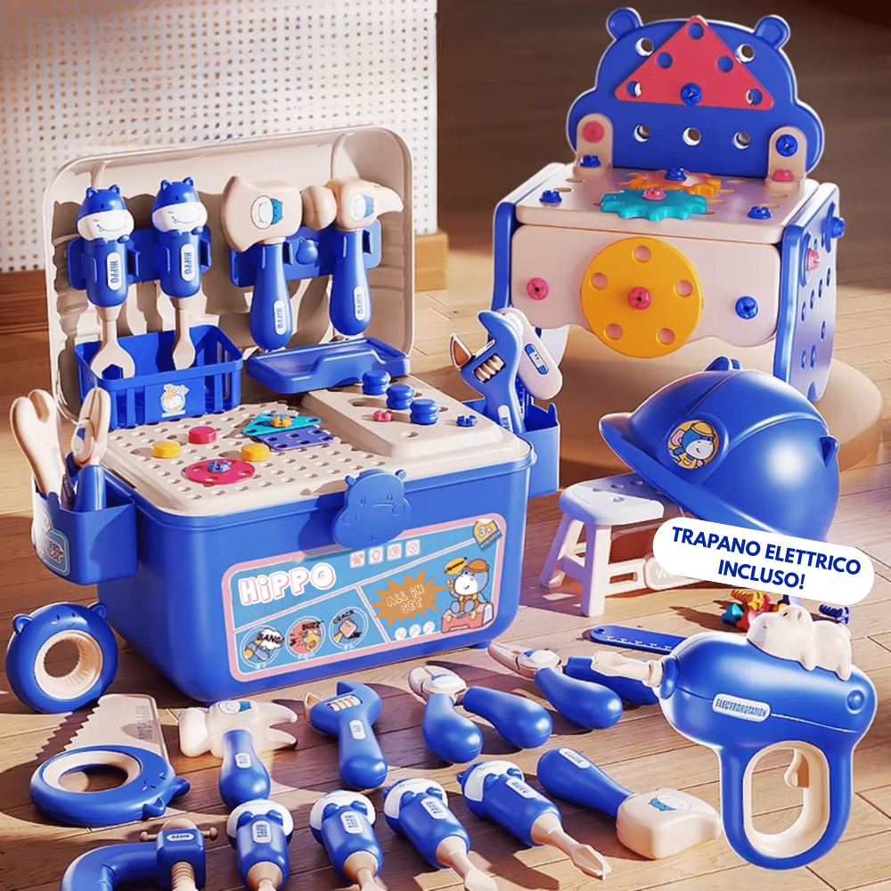 Kit Hippo Montessori All-in-One per Bambini