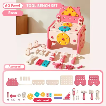 Kit Hippo Montessori All-in-One per Bambini