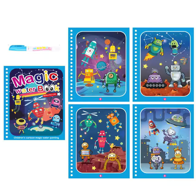 Libro Magico ad Acqua Riutilizzabile