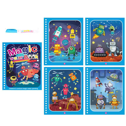 Libro Magico ad Acqua Riutilizzabile